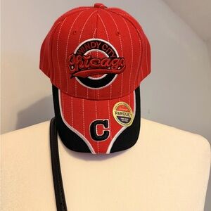 Windy City Chicago Red Baseball Cap